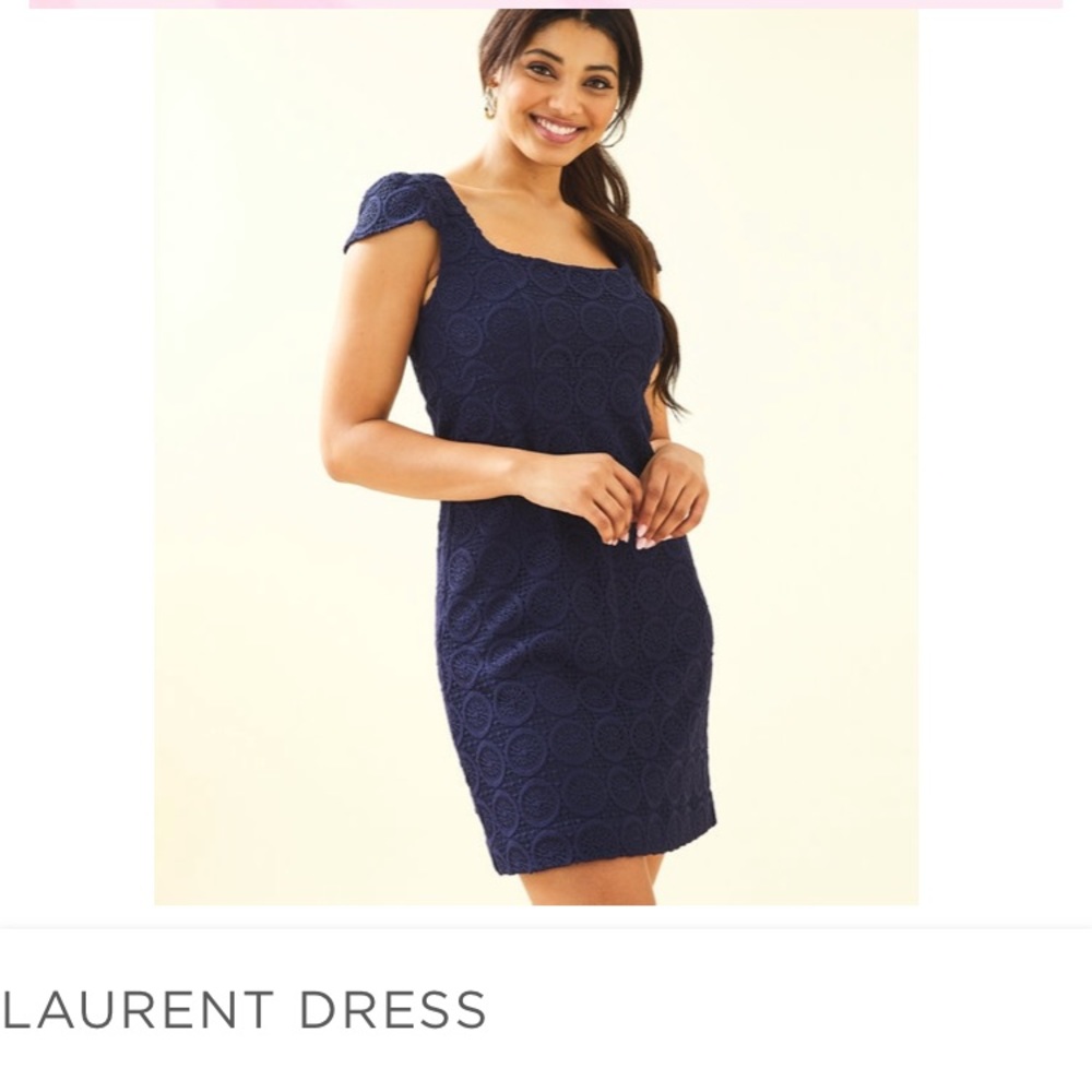 Lily Pulitzer navy Laurent Dress sold out online